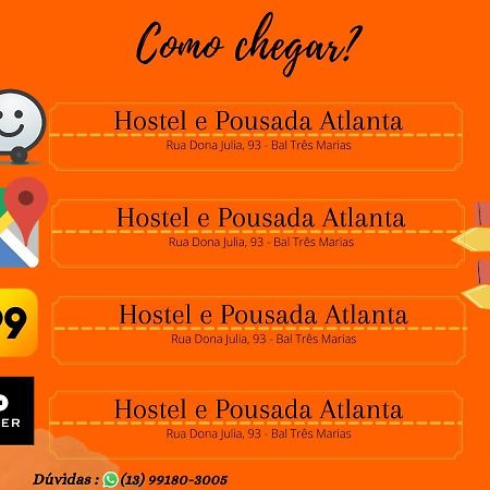 Hostel & Pousada Atlanta Peruíbe المظهر الخارجي الصورة